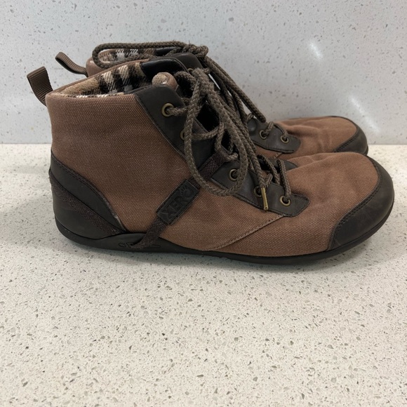 Xero Men’s Denver Minimalist Boot brown barefoot size 12 - Picture 1 of 6